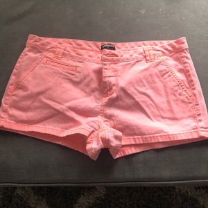 Size 10 bright pink/Cora express shorts